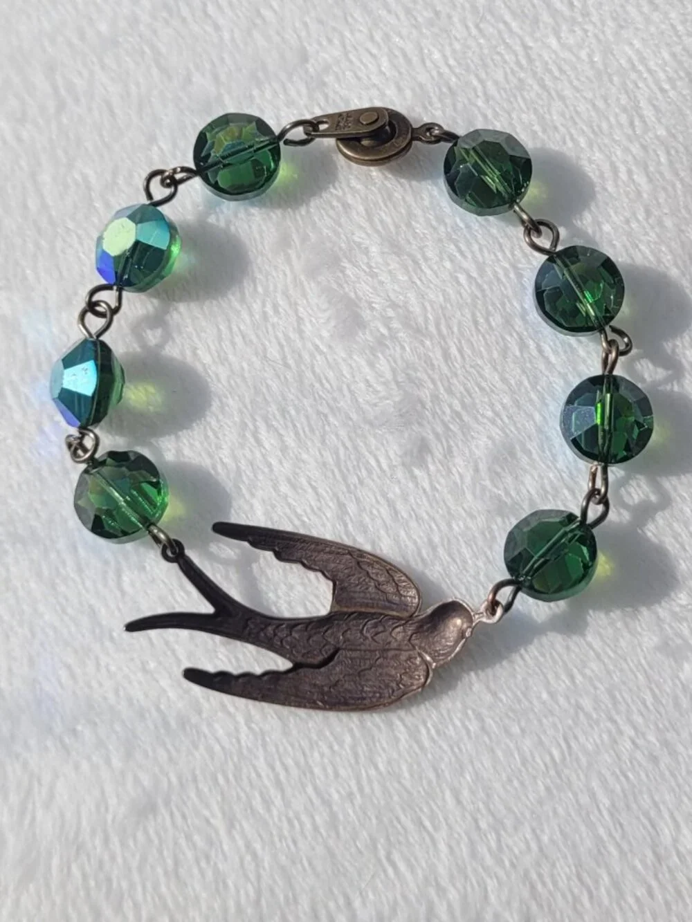 Vintage 70's Dove Bracelet